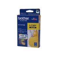 Brother LC38Y  原裝  Ink - Yellow DCP-165C, DCP-195C, DCP-375CW, MFC-250C, MFC-255CW, MFC-290C, MFC-295CN,