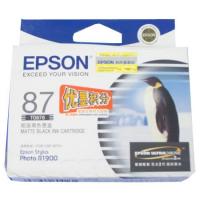 Epson  T0878  C13T087880  原裝  Ink - Matte Black STY Photo R1900