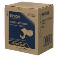 Epson S050593  原裝   6K  Laser Toner - Black AcuLaser C3900N CX37