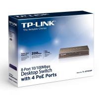 TP-Link TL-SF1008P 8-Port 10 100Mbps Desktop Switch  With 4PoE Ports