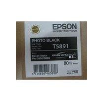 Epson  T5891  C13T589100  原裝  Ink - Photo Black  80ml  STY Pro 3850 38...