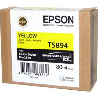 Epson  T5894  C13T589400  原裝  Ink - Yellow  80ml  STY Pro 3850 3885