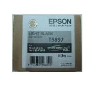 Epson  T5897  C13T589700  原裝  Ink - Light Black  80ml  STY Pro 3850 38...