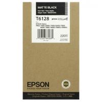 Epson  T6128  C13T612800  原裝  Ink - Matte Black  220ml  STY Pro 7800 7...