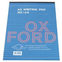 Oxford A4  128  Writing Pad