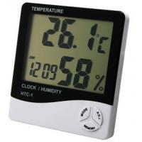 溫度計室內電子溫濕度計 電子溫度計(HTC-1)大屏幕 鬧鐘