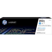 HP 202X 高打印量青色原廠 LaserJet 碳粉匣 2.5K Cyan CF501X
