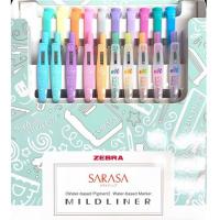 【限定】Zebra Sarasa MildLiner 粉色系20支禮盒裝 WKT7JJ15BG