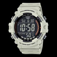Casio 運動潮流 計時碼錶 防水100米 電子數位 橡膠手錶 AE-1500WH-8B2V