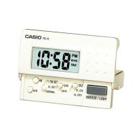 Casio PQ-10-7 摺疊式電子鬧鐘  旅行用精選 白色