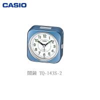 CASIO 鬧鐘 TQ-143S-2 藍框白底