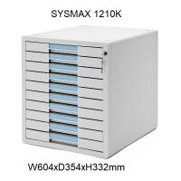 Sysmax 1210K 十層文件櫃 有鎖桌上文件櫃