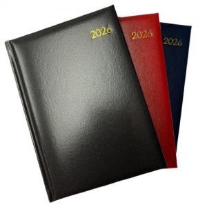 2026年 A4 行政策劃日記簿 金邊Diary A41G 1日1頁 210x297mm 行政日記簿