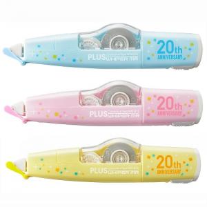 Plus MR系列 20th限定版塗改帶 5mm x6M 改錯機 WH-615