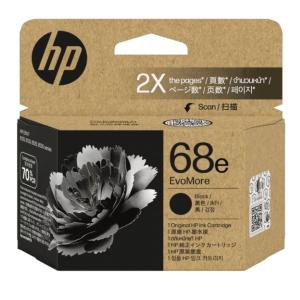 HP 68e  原裝黑色高容量墨盒 Ink BLACK  7FP22TA