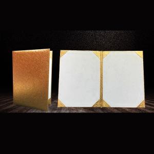 A5  珠光色證書套 獎狀套 合約簿