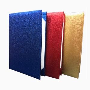 A5  珠光色證書套 獎狀套 合約簿