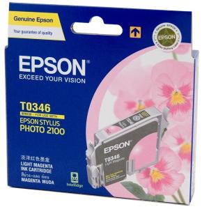 Epson  T0346  C13T034680  原裝  Ink - Light Magenta STY Photo 2100