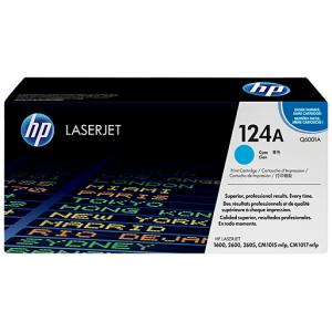HP Q6001A  124A   原裝   2K  Laser Toner - Cyan  Laserjet 1600 2600 2605 CM1015 CM1017