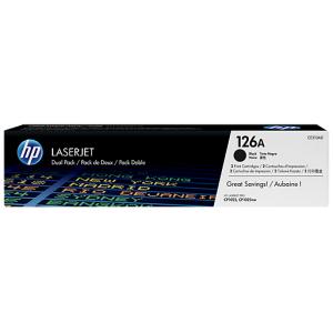 停產HP CE310AD  126A   原裝   孖裝   1.2K x 2  Laser Toner - Black Laserjet Pro CP1025 CP1025nw M175a M175nw M275