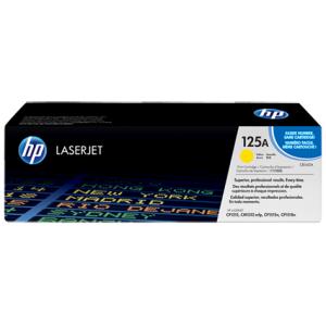 HP CB542A  125A   原裝   2.2K  Laser Toner - Yellow CLJ-CP1215 CP1515N CP1518NI CM1312 CM1512
