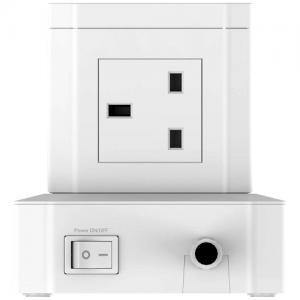 Verbatim 66959 白色 4個AC插座 + 8端口 65W PD & QC 3.0 拖板 2米電源線