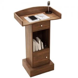 FAX88 橡木色 演講台 講課台 報告會議 專用